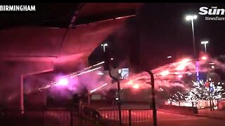 Birmingham (England) looks like the city is under attack - Bonfire night ~ by Sun News