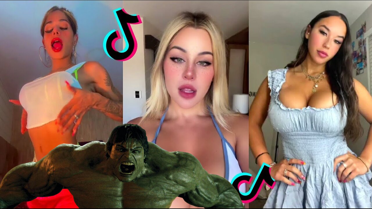 Hulk has Absolutely no Self Control for TikTok Baddies showing their Butt
