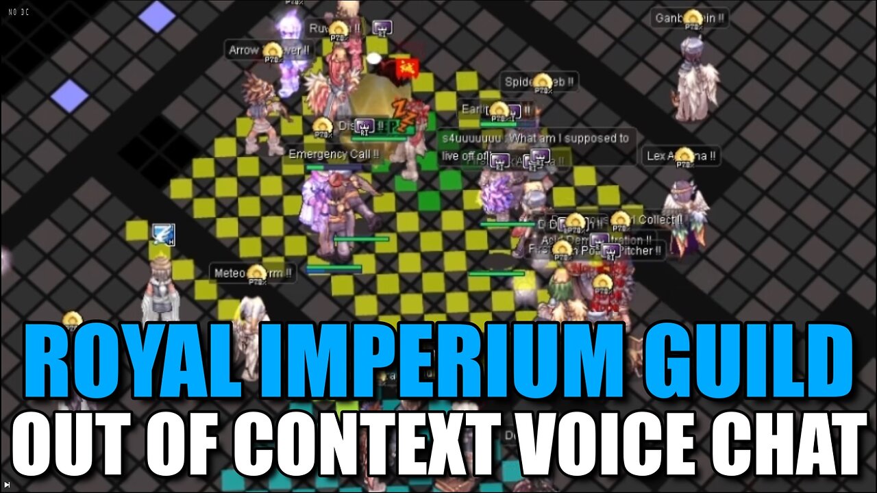 ROYAL IMPERIUM GUILD - WOE OUT OF CONTEXT VOICE CHAT | SHINOBI LOCKSTEP