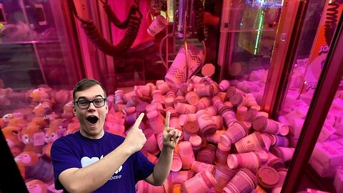 Claw Machine Mystery Cup Madness!