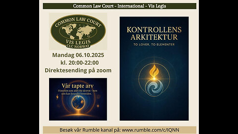 6.9.2025: Robert Aasen om Folkets Grunnlov