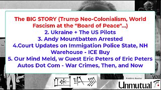 Liberty Conspiracy LIVE 2-19-26 Trump Fascist Board of Peace, + Eric Peters!