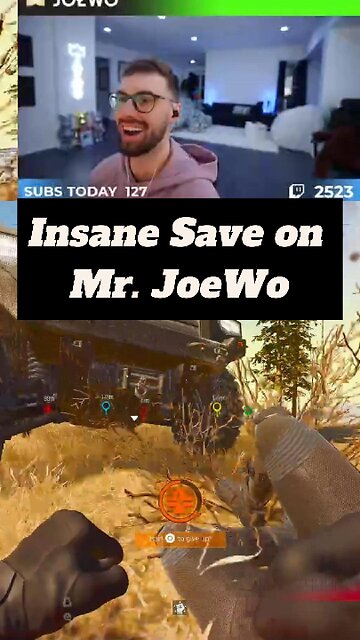 Epic Save on Mr. JoeWo #warzone