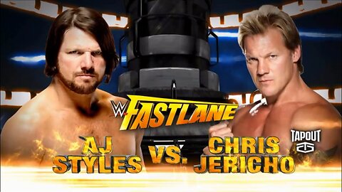 AJ Styles vs Chris Jericho Fastlane 2016 Highlights