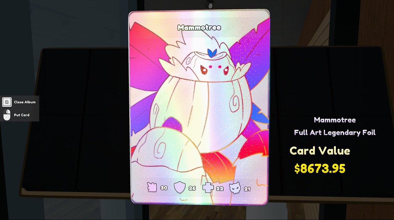 I FINALLY Opened my first full art foil ghost (No Commentary) | TCG Card Shop Simulator