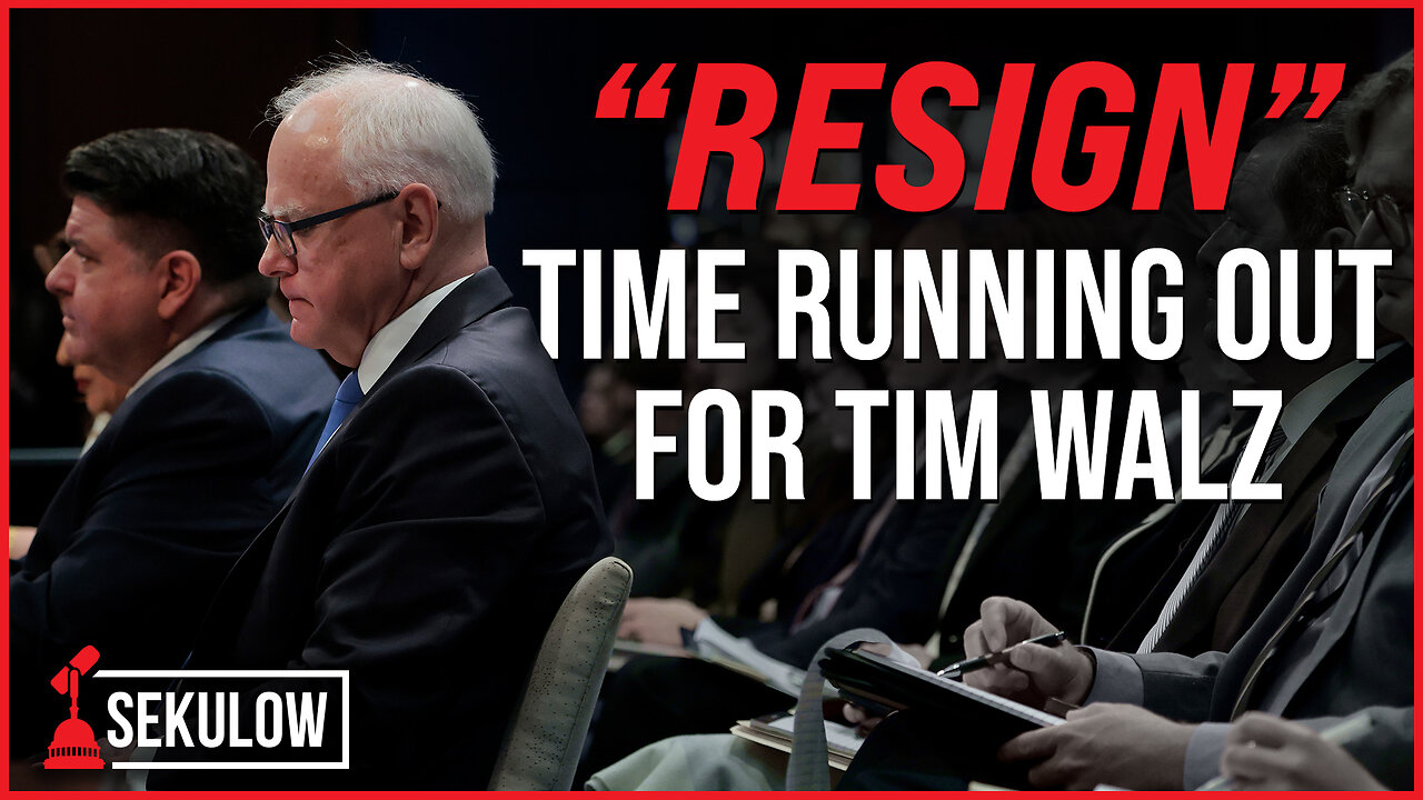 “RESIGN”: Time Running Out for Tim Walz