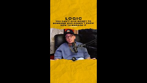 @logic You can’t give money to someone who doesn’t know how to manage it