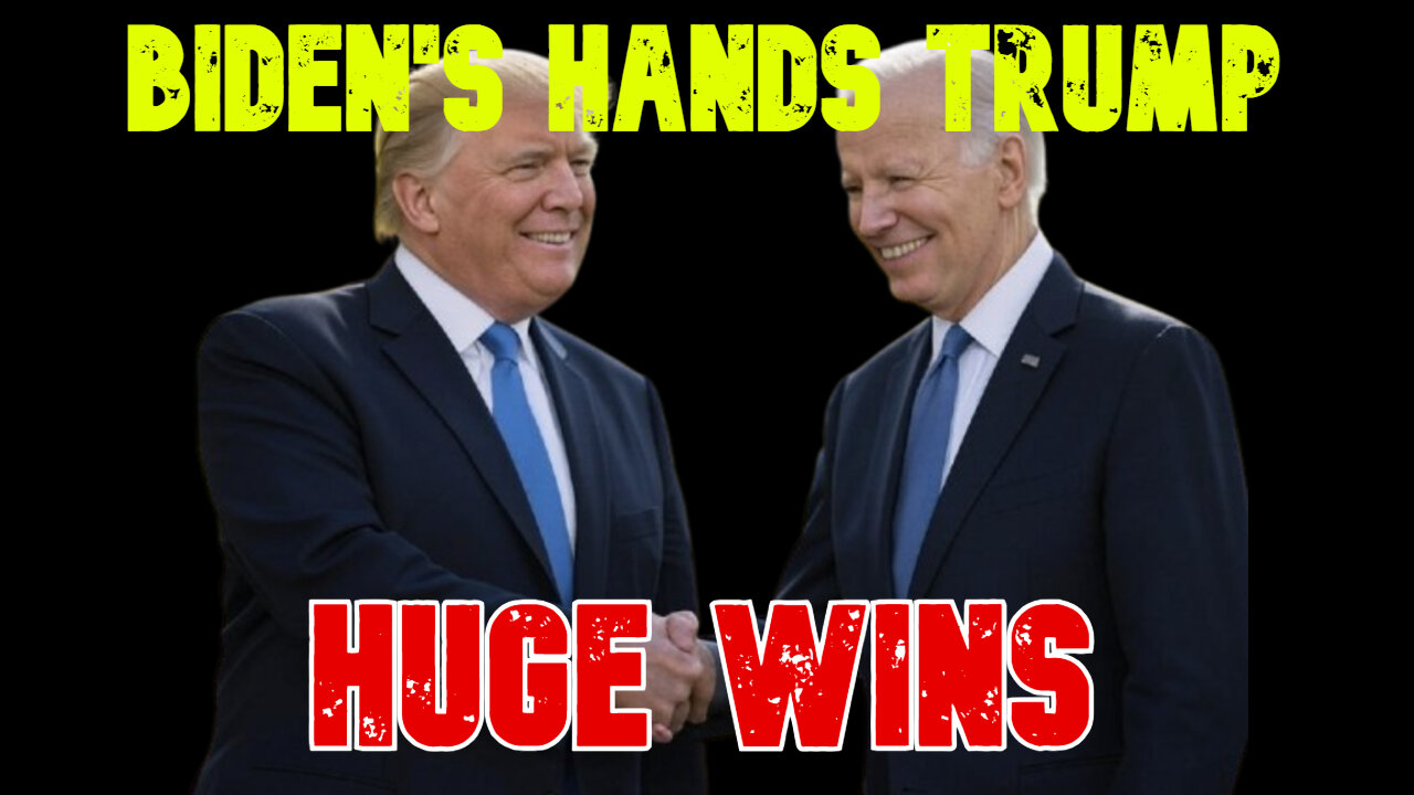 Biden's Hands Trump Huge Wins: COI #747