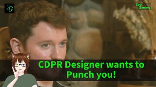 CDPR Designer wants to Punch you!