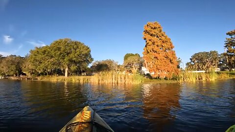 Kayak Fly Fishing Review of Lake Elbert in Winter Haven, Florida