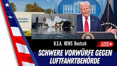 LIVE Präsident Donald Trump hält eine PR-Konferenz über den Flugzeugunfall in D.C.