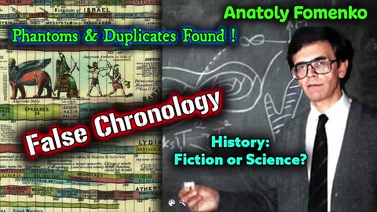 We Were Taught A False Chronology ! - Anatoly Fomenko - History- Fiction Or Science.