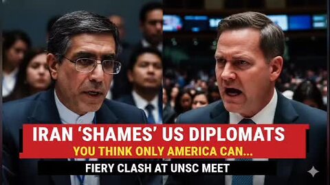 Iran ‘SHAMES’ US Diplomats At UNSC Meet | ‘You Think Only America Can…’ | Fiery Clash