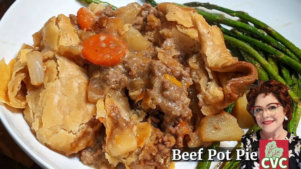 Tammy's Beef Pot Pie, Old Fashioned Southern Cooking