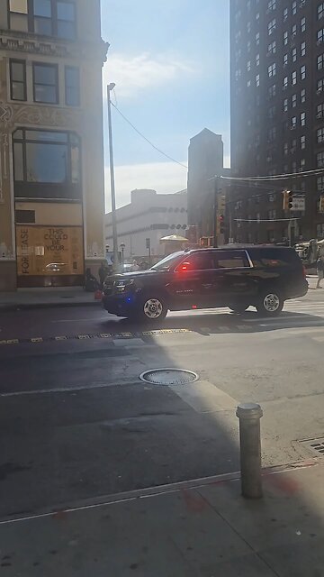 Secret Service on the move