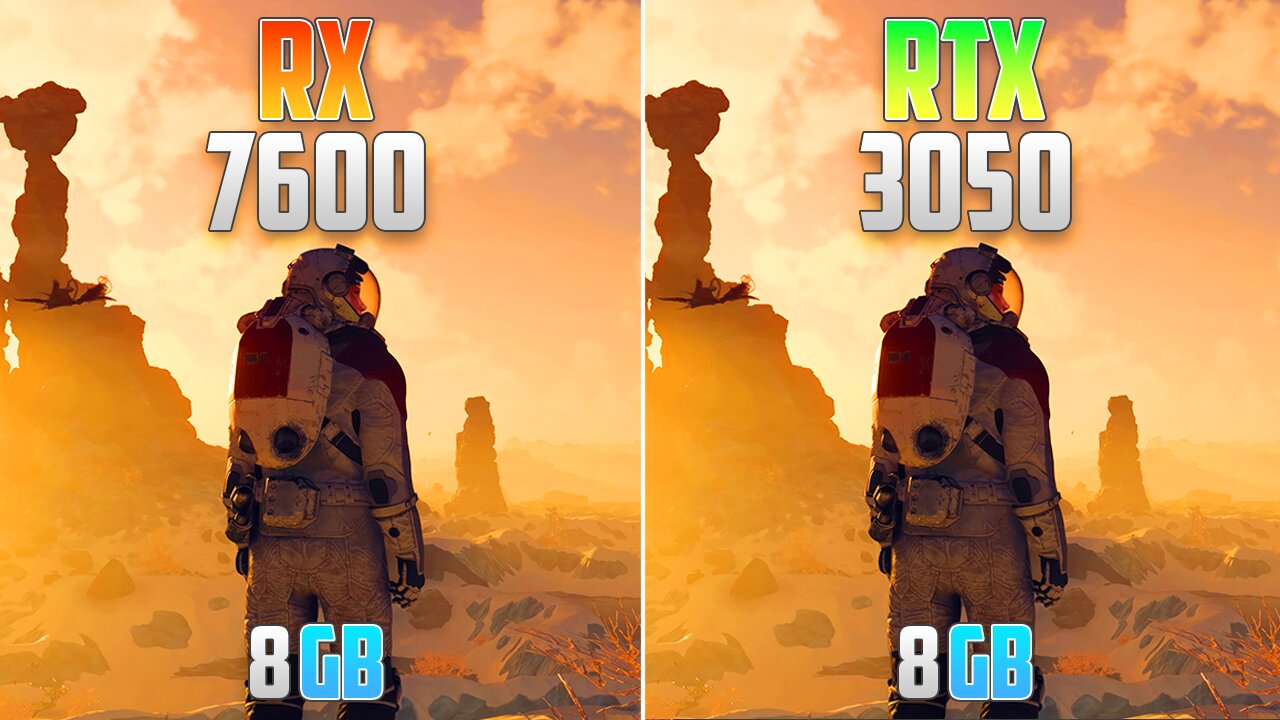 RX 7600 vs RTX 3050 - How BIG is the Difference?