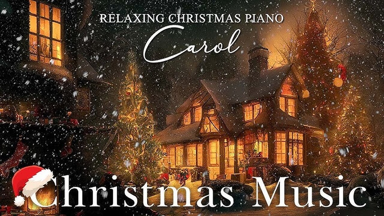 Relaxing Christmas Music : Soft Piano Music,Christmas Songs for STUDY,