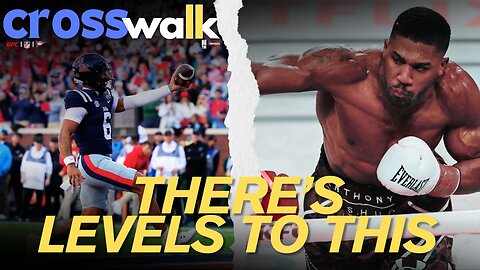 There's Levels to This" - AJ Crushes Paul & CFP Disrespects the Group of 5 | Crosswalk Ep. 28