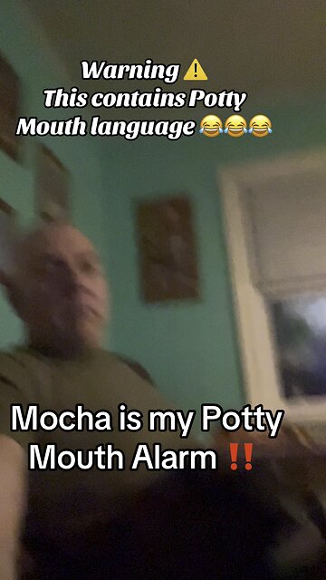 Potty Mouth Alarm ‼️