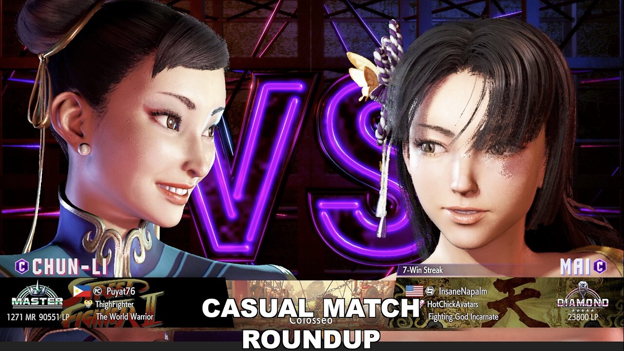 Kuya Kalbo SF6 Custom Match Roundup. Chun Li Master Rank [Hori Fight Stick]