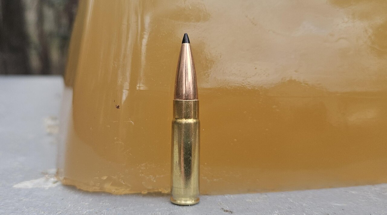 AAC 220gr 300BLK Black Tip Gel Test