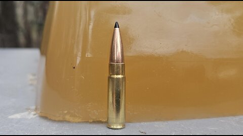 AAC 220gr 300BLK Black Tip Gel Test