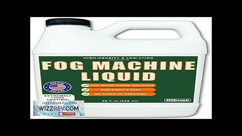 Fog Machine Liquid 32 oz Tillbrook Fog Machine Fluid High Review