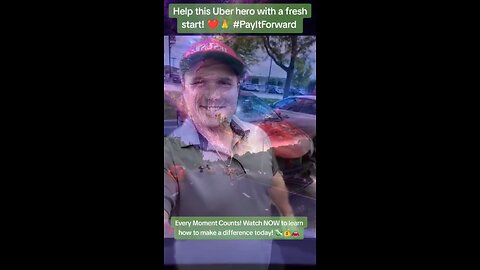 Help an Uber hero start fresh! Donate now! 🙌 
