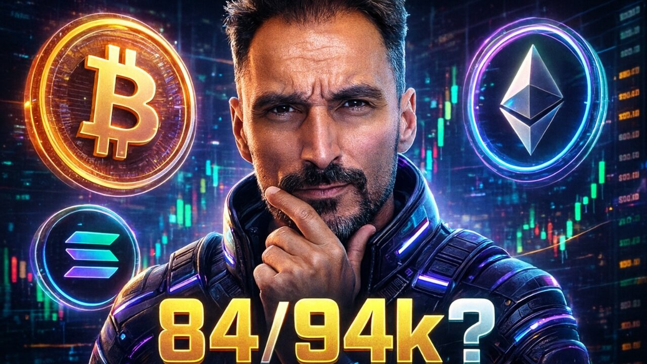 84K O 94K !? ATENCION SIGUIENTE MOVIMIENTO !!! Análisis BTC, ETH, SOL
