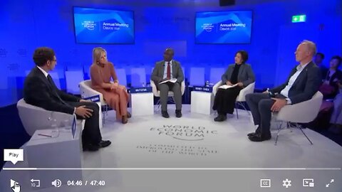 👁 😨 Netherland's Queen Máxima at WEF: Digital ID for everyone