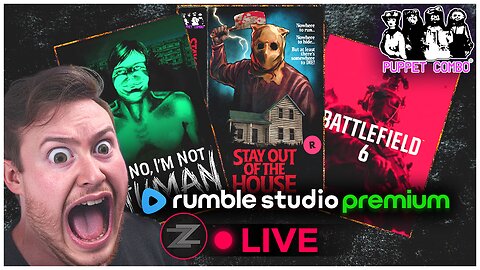 🔴LIVE IN 1440p! - Stay Out Of The House, No I'm Not A Human, & Battlefield 6! - *PREMIUM STREAM* - Come Hang Out!