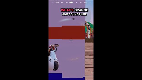 What is orange and sounds like a parrot #Fortnite #funny #humor