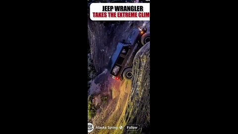 🔥Wrangler Defies Gravity in INSANE Vertical Climb