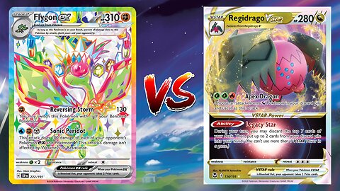 Pokemon TCG Live Flygon EX Mimikyu VS Regidrago VSTAR Ogerpon EX!!