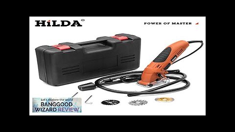 HILDA 400W Electric Saw Mini Electric Circular Saw DIY Multifunctional Electric Saw Review