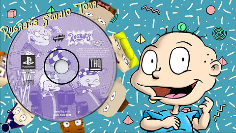 Rugrats Studio Tour 🎮 | PS1 Emulator | Full Game | First-Time Playthrough!