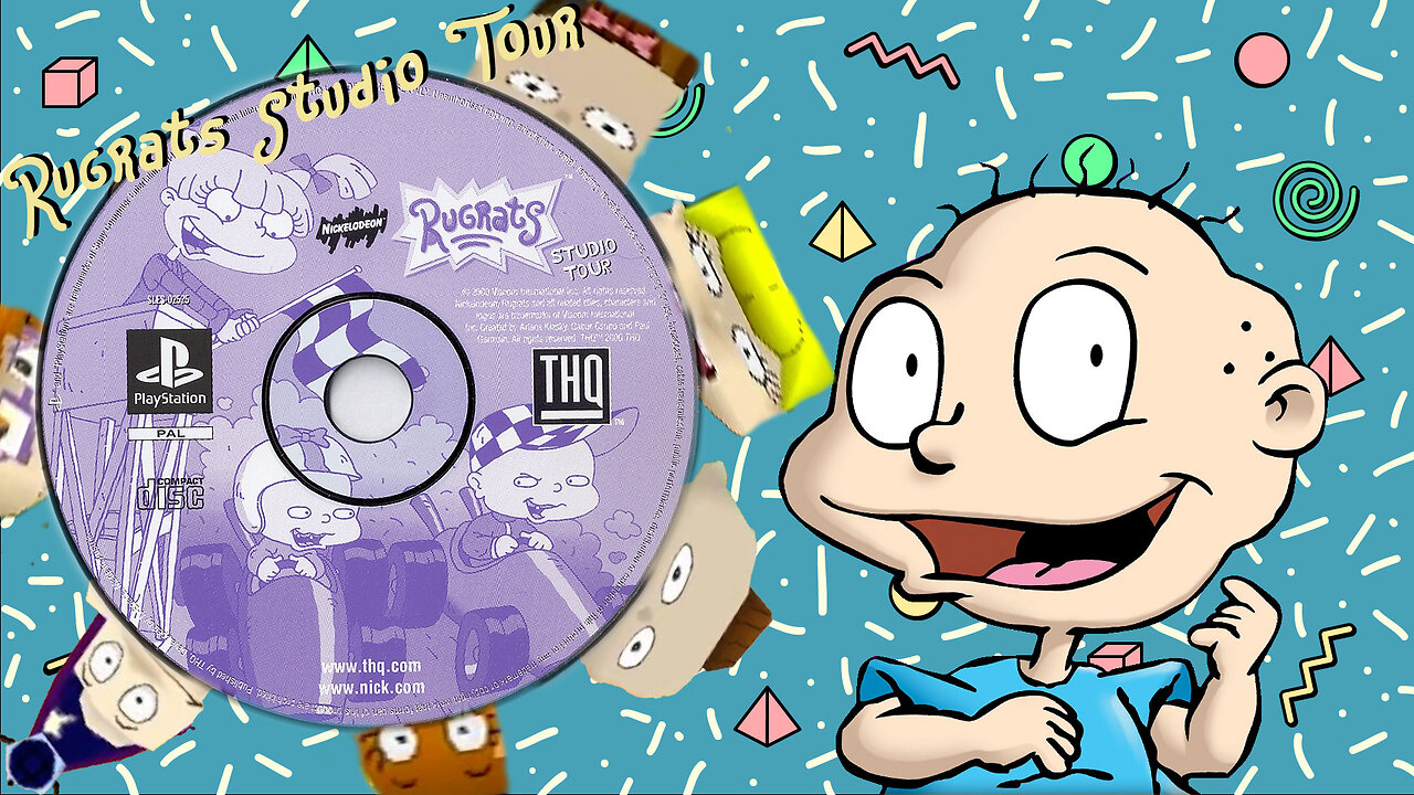 Rugrats Studio Tour 🎮 | PS1 Emulator | Full Game | First-Time Playthrough!