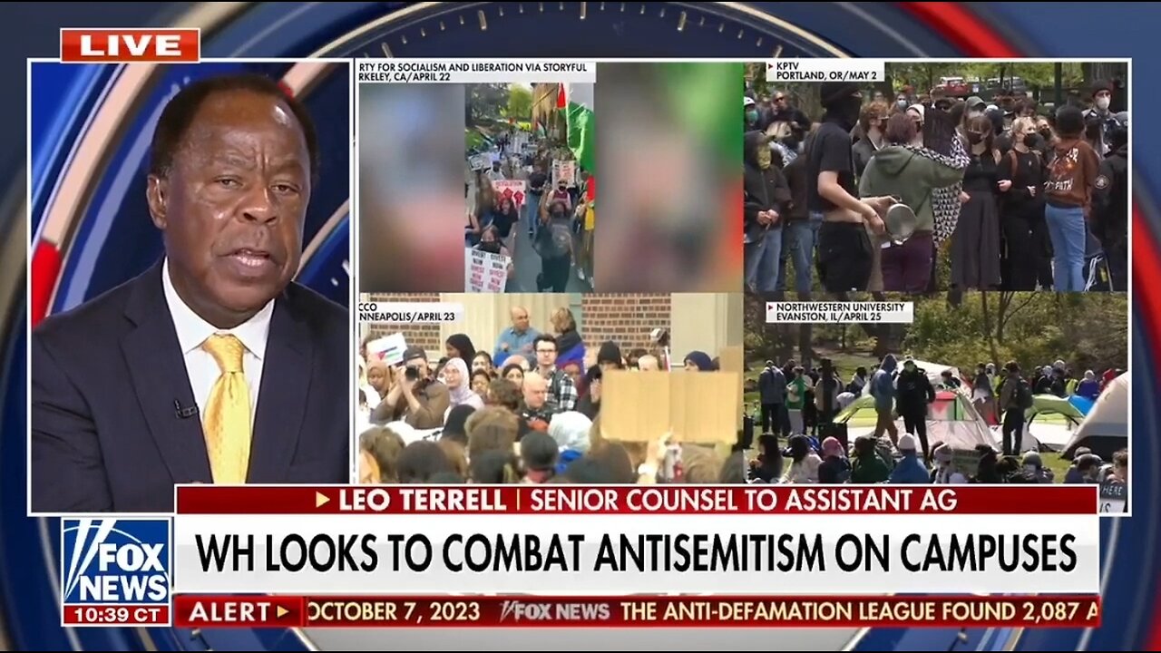 DOJ Will Take Criminal Action To Stop Harassment Of Jewish Students: Leo Terrell