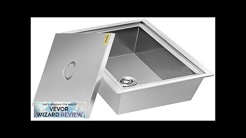 VEVOR Drop in Ice Chest 23''L x 17''W x 12''H with Cover Review