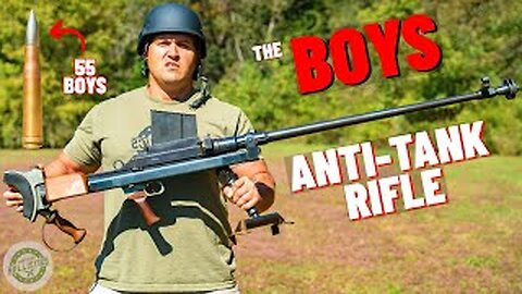 The BOYS Anti-Tank Rifle (The WW2 Collarbone Breaker !!!)