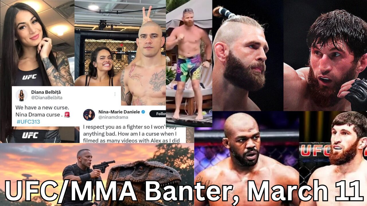 UFC/MMA News: The Nina Drama Curse, Did Nina Give Poatan/Strickland Metaphysical AIDS? MMA Banter