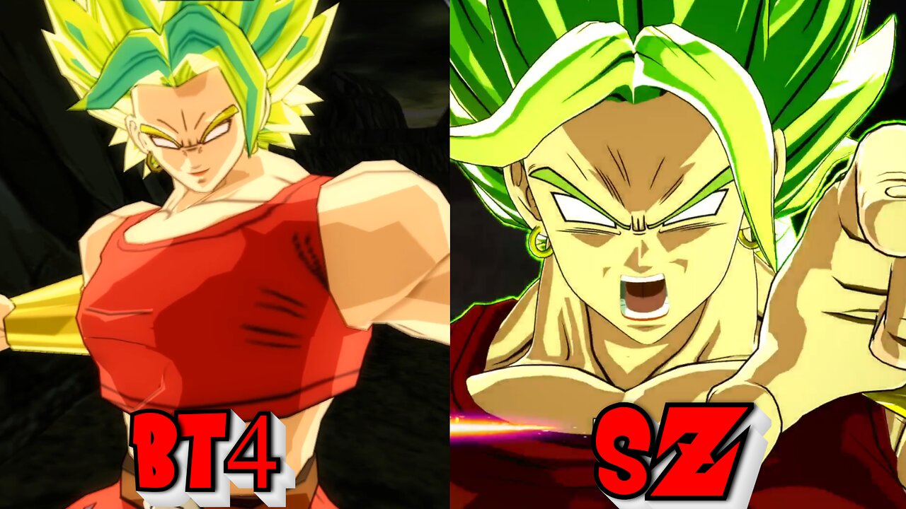Kale - Dragon Ball Sparking Zero VS Budokai Tenkaichi 4