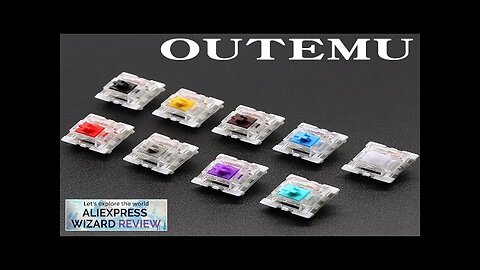 Outemu Switch for Keyboard 3Pin Linear Tactile Clicky Silent Switches for Mechanical Review