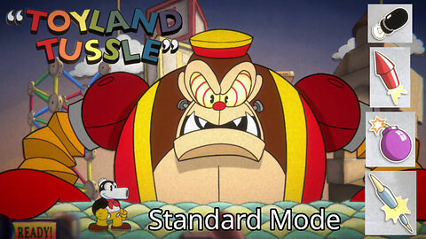 Gears the Gorilla in Toyland Tussle! - Standard Mode (All Weapons + No Damage)