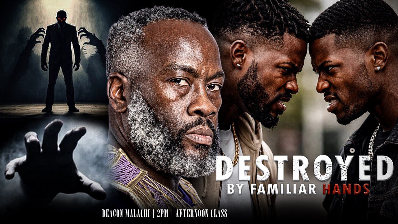 DESTROYED BY FAMILIAR HANDS