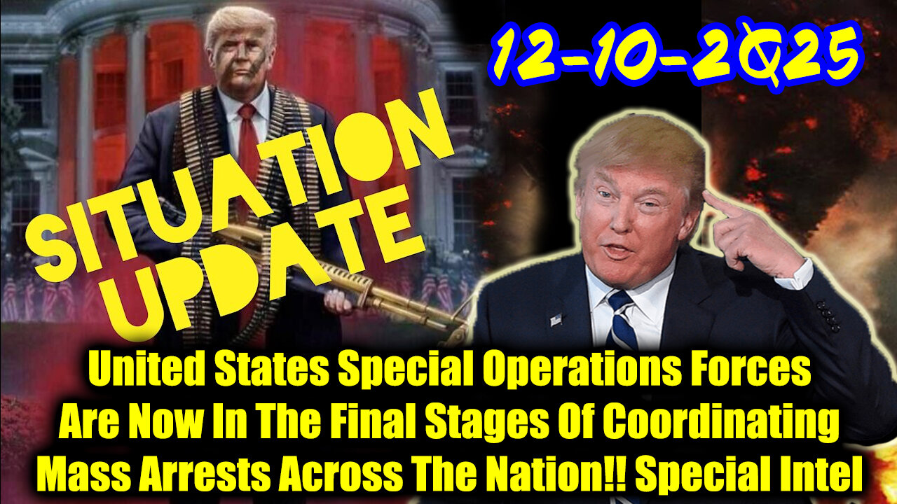 Situation Update 12.10.25 - Trump's Executive Orders, GITMO Update; Trump's Global Military Alliance