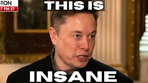 Elon Musk Drops Some Crazy Bombs Here...
