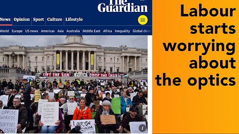 Labour Clampdown on Palestine Demos (and not what you think it's for).