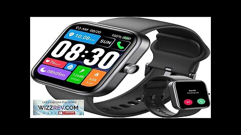 TOZO 2024 New Upgraded Smart Watch for Men Women for iPhone ＆ Review