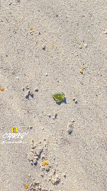 BEAUTIFUL PIECE OF BEACH GLASS!